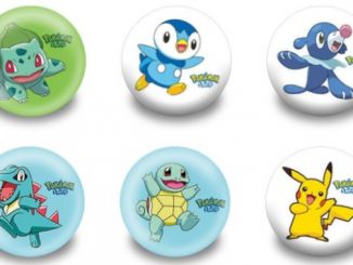 kolekcja przypinek z pokemonami