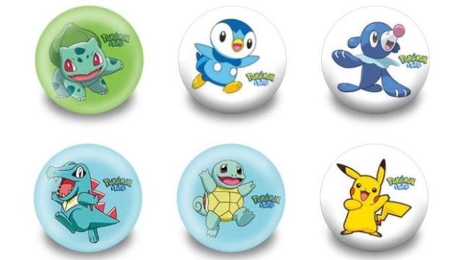 kolekcja przypinek z pokemonami kolekcja przypinek z pokemonami